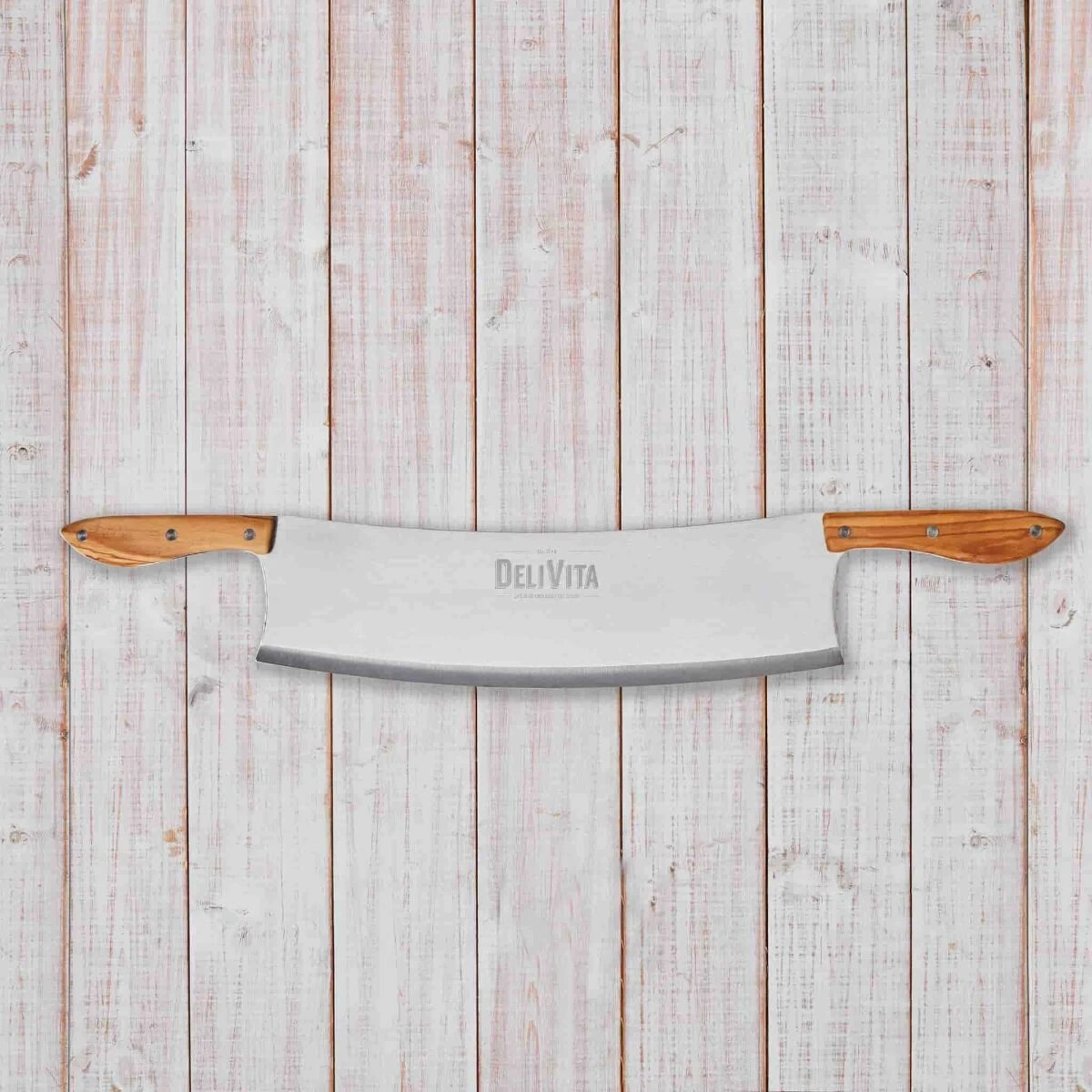 Delivita Pizzasnijder 35 Cm Rvs - Afbeelding 2