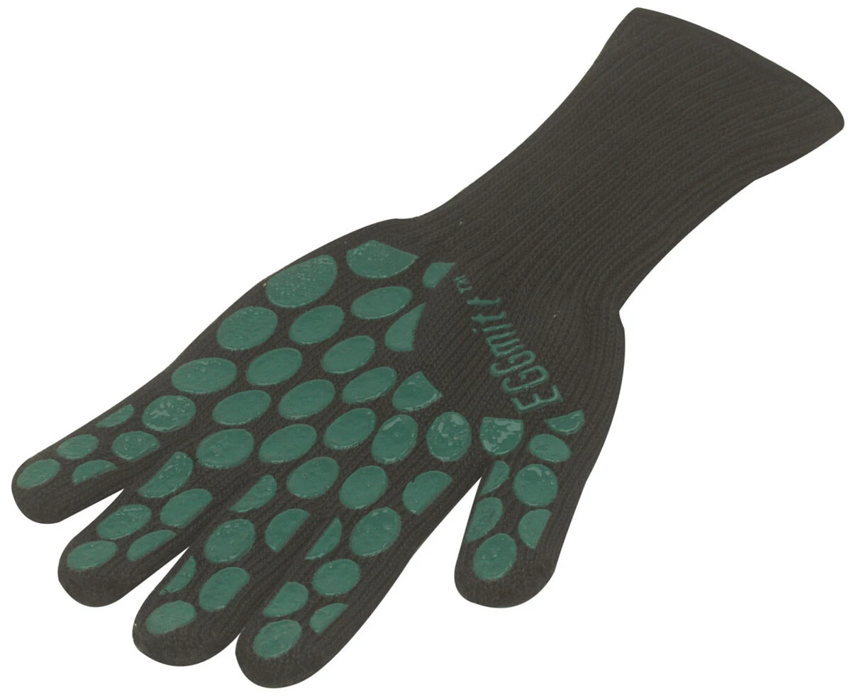 Big Green Egg Thermische Barbecuehandschoen Silicone Zwart