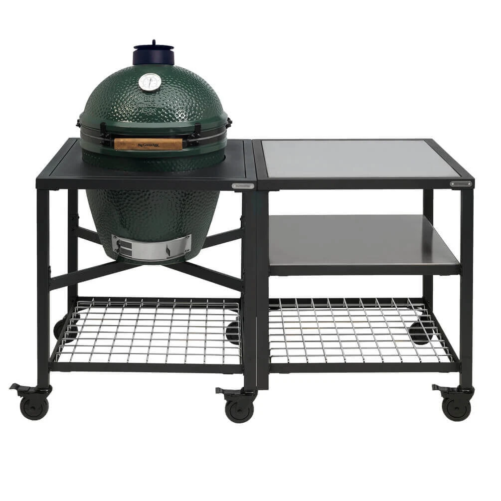 Big Green Egg Modular Outdoor Workspace Compleet Systeem SS-SS-Grid Incl. Large Barbecue