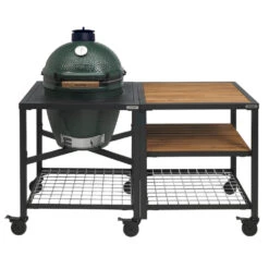 Big Green Egg Modular Outdoor Workspace Compleet Systeem Acacia Incl. Large Barbecue