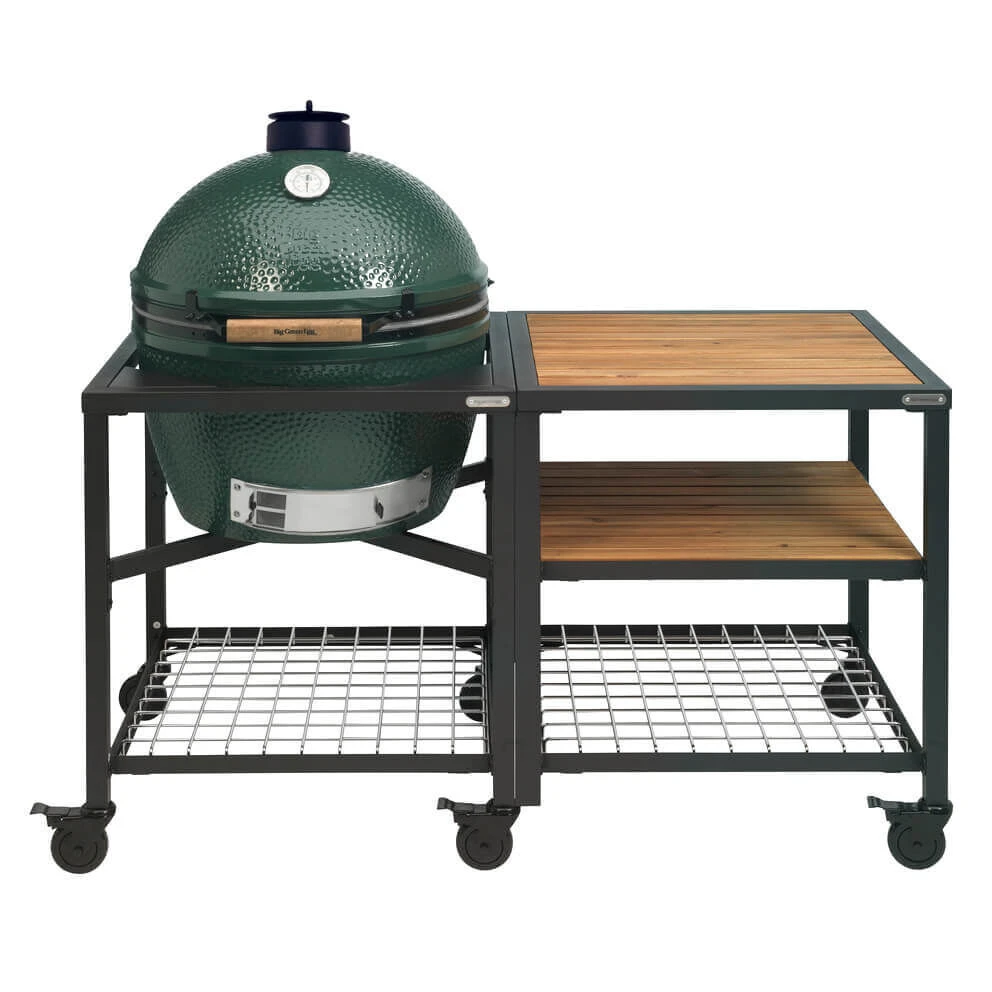 Big Green Egg Modular Outdoor Workspace Compleet Systeem Acacia Incl. Extra Large Barbecue