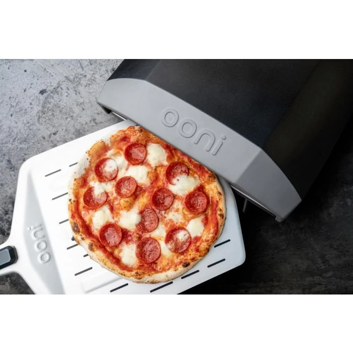 Ooni Pizzaschep 30 Cm Aluminium Geperforeerd Voor Model 12 - Afbeelding 3