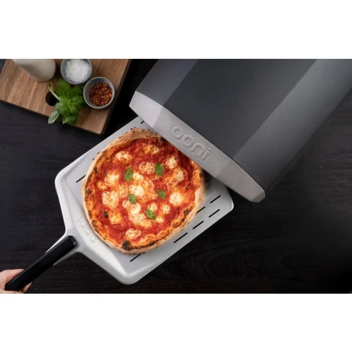 Ooni Pizzaschep 30 Cm Aluminium Geperforeerd Voor Model 12 - Afbeelding 4