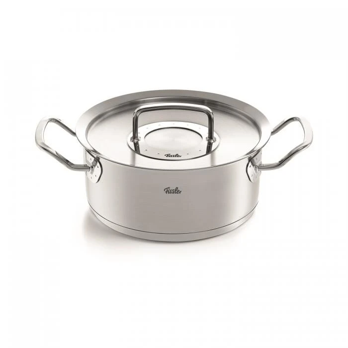 Fissler Original Profi Lage Kookpan Met Rvs Deksel 1,4 Liter ø 16 Cm Rvs