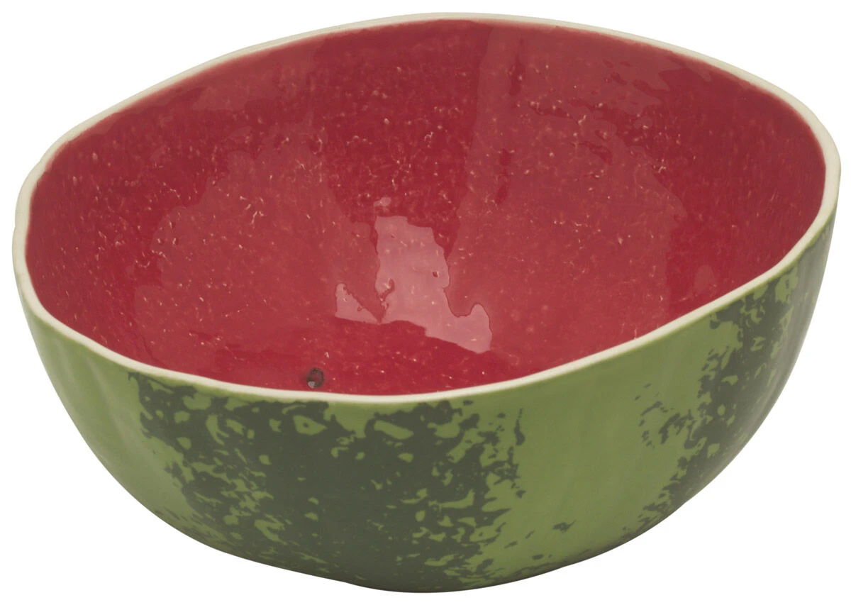 Bordallo Watermeloen Schaal ø 28 Cm Aardewerk Groen