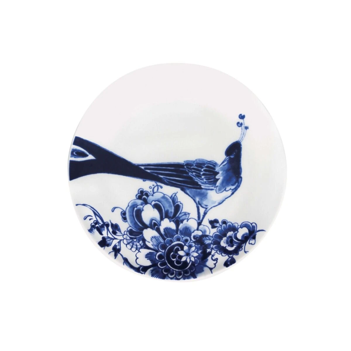 Royal Delft Peacock Symphony Gebaksbord ø17 Cm Aardewerk Wit