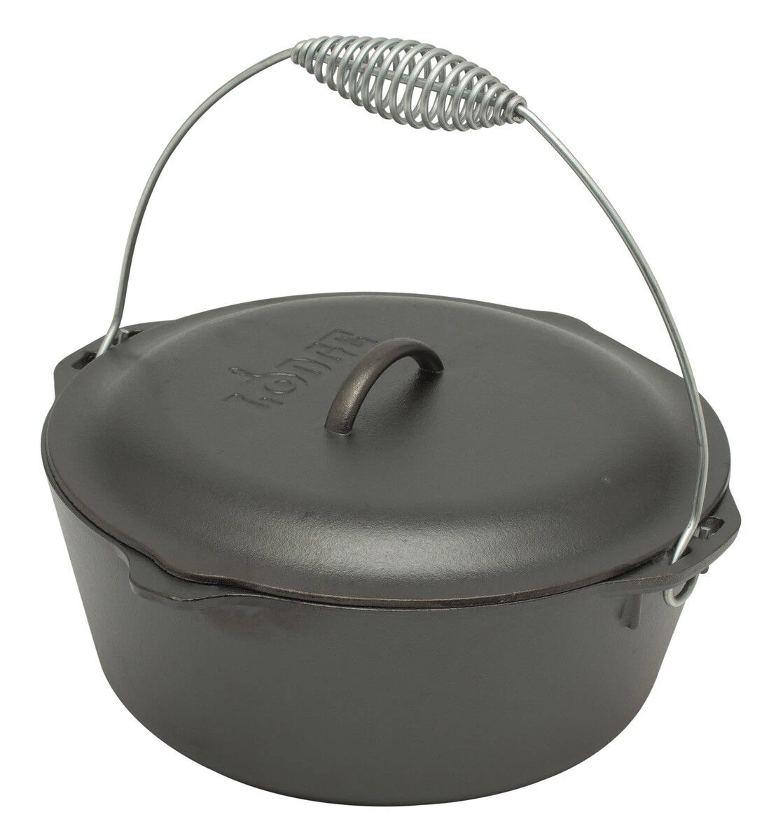 Lodge Logic Camp Dutch Oven Braadpan ø 30,5 Cm Gietijzer Zwart
