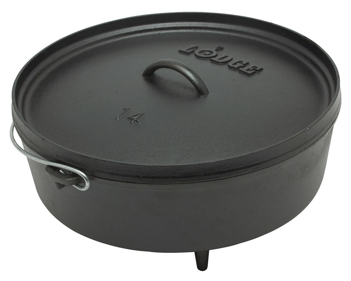 Lodge Logic Camp Dutch Oven ø 35,5 Cm Gietijzer Zwart