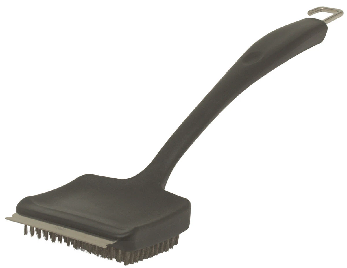 The Bastard Barbecueborstel Met Schraper 50 Cm Rvs Kunststof Zwart