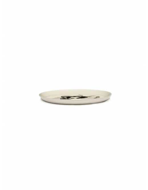 Serax Feast By Ottolenghi Bord L ø 26 Cm H 2 Cm Aardewerk White + Pepper Black - Afbeelding 2