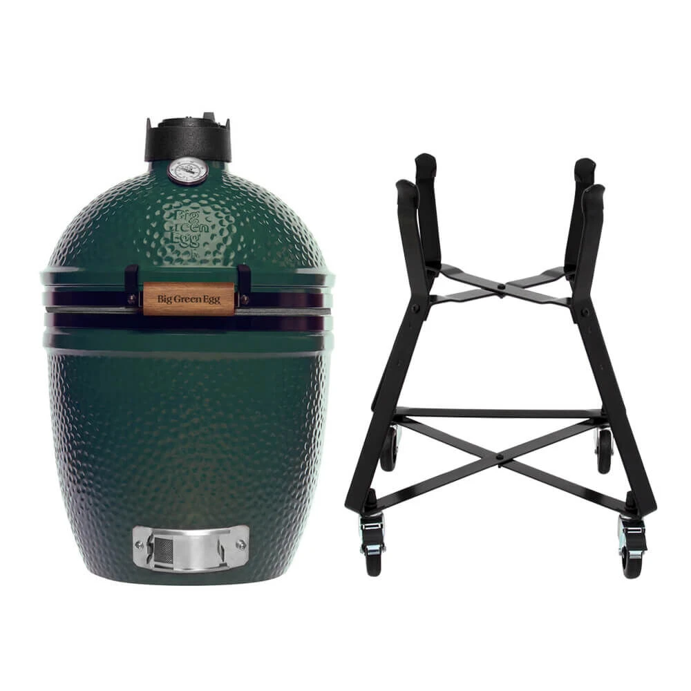 Big Green Egg Small Barbecue ø 33 Cm Keramiek Groen Met Onderstel - Afbeelding 4