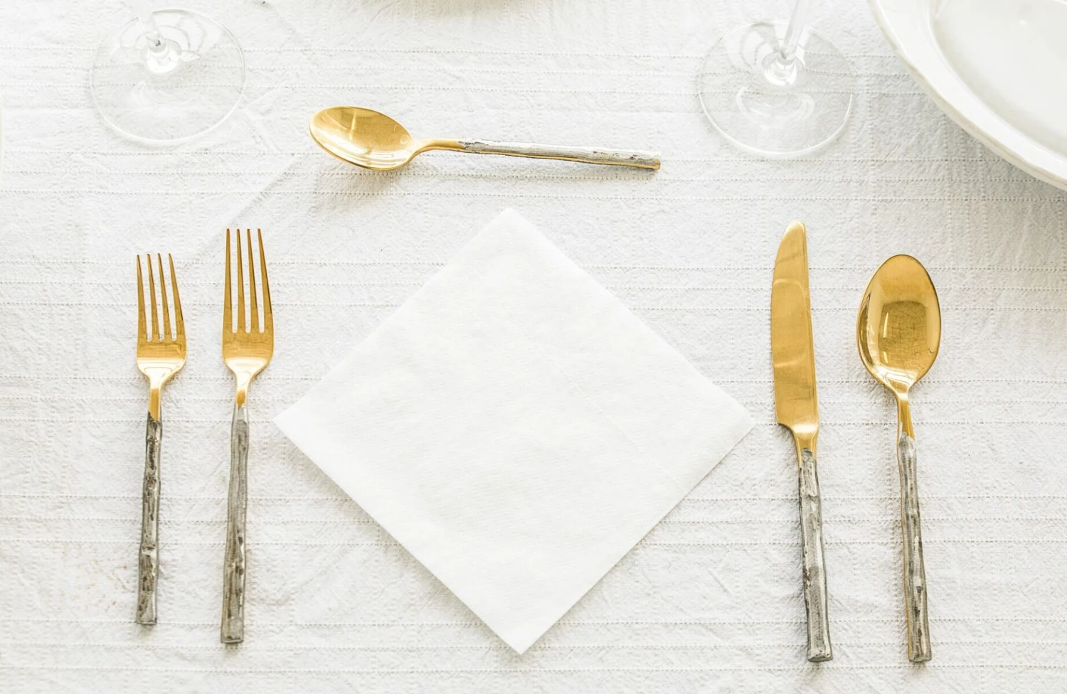 Daniël Van Dijck Bestekset Goudkleurig 5-delig - Afbeelding 3