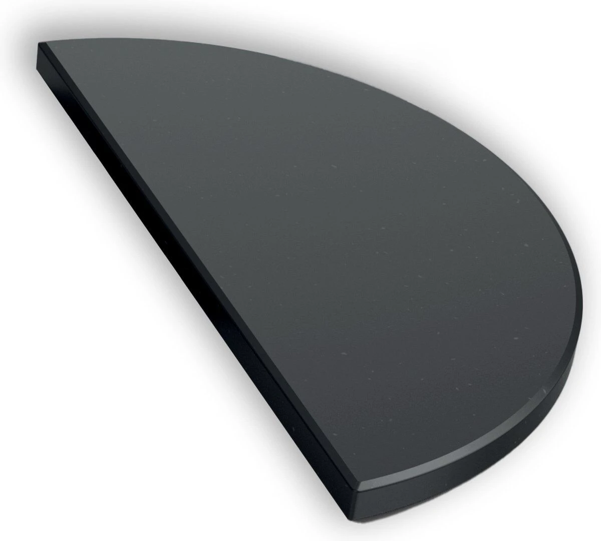 The Bastard Large Half Moon Stone ø 37 Cm Zwart