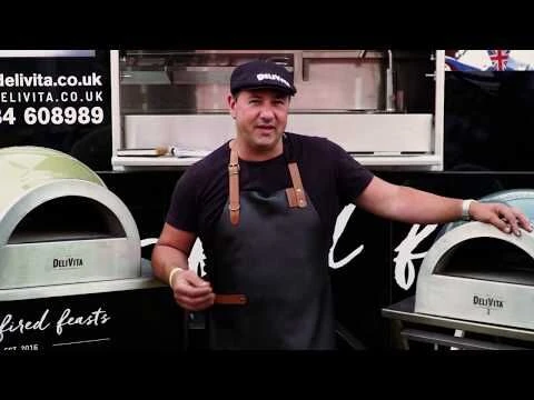 Delivita Houtgestookte Oven 59 X 59 X 39 Cm Very Black - Afbeelding 5