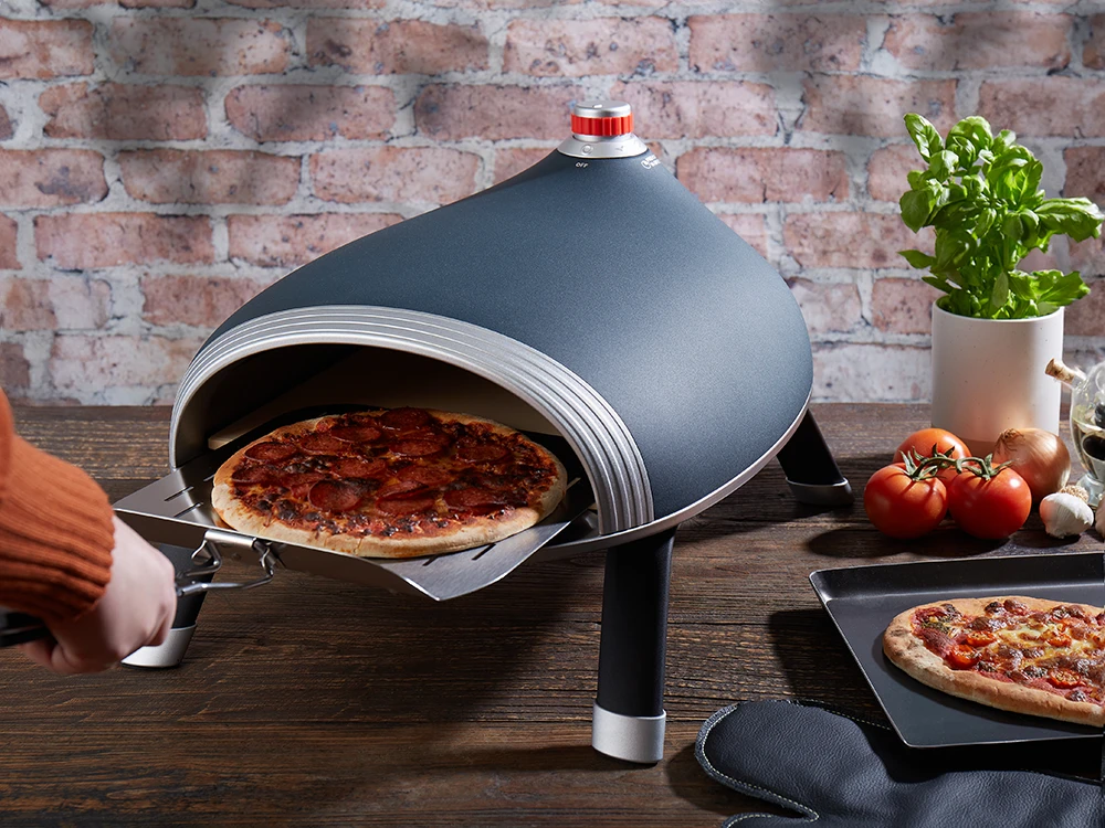 Delivita Diavolo Gas Pizza-oven Compleet Navy Blue - Afbeelding 3