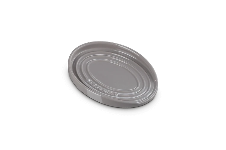Le Creuset Ovale Lepelhouder 15 Cm Aardewerk Mist Grey