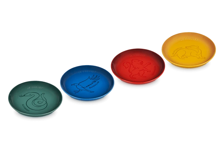 Le Creuset Harry Potter™ Hogwarts™ Houses Gebaksborden Aardewerk 4-delig