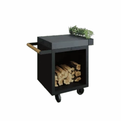 OFYR Mise En Place Table Black 65 PRO Donkergrijs Keramiek