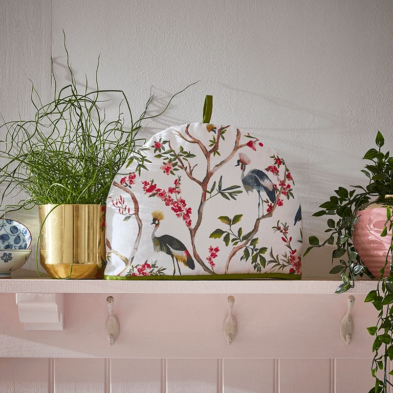 Ulster Weavers Oriental Birds Theemuts Katoen Crème - Afbeelding 2