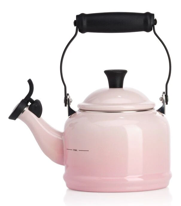 Le Creuset Demi Fluitketel 1,1 Liter Staal Shell Pink