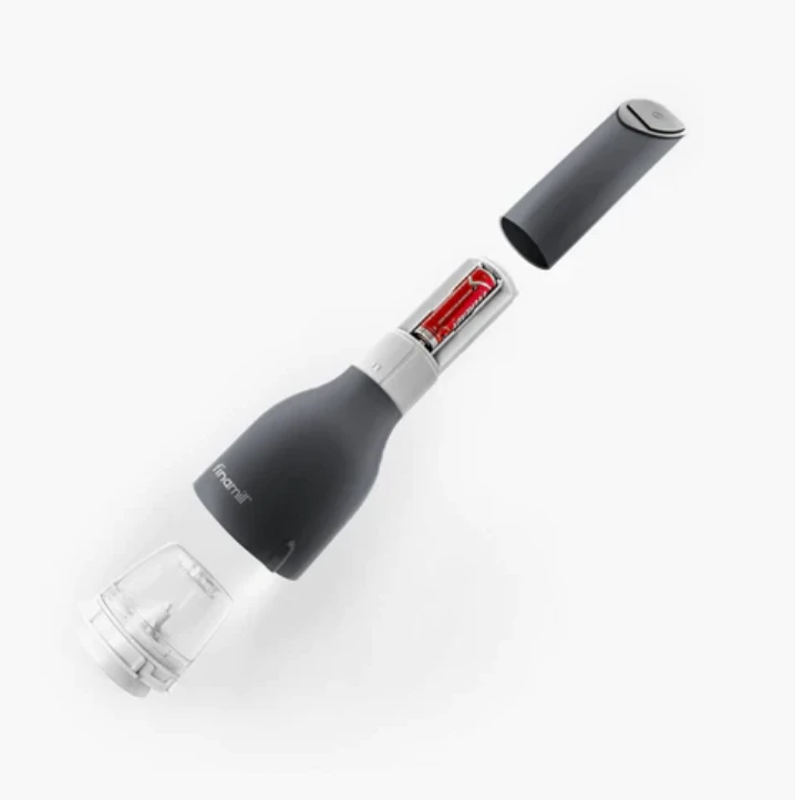 Finamill All-In-One Kruidenmolen Inclusief 2 Pro Plus Pods Midnight Black - Afbeelding 2