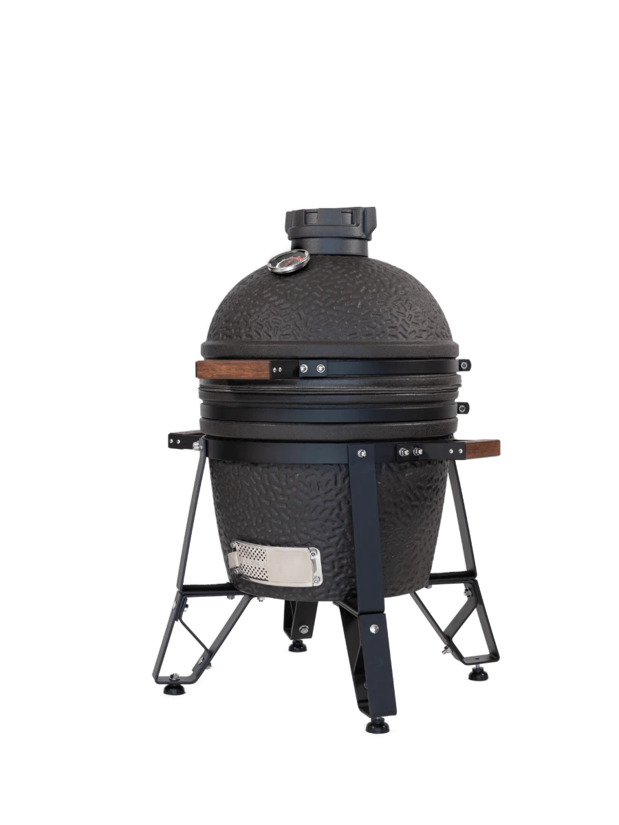 The Bastard Model 2022 Compact Urban Kamado Keramiek Matzwart - Afbeelding 2