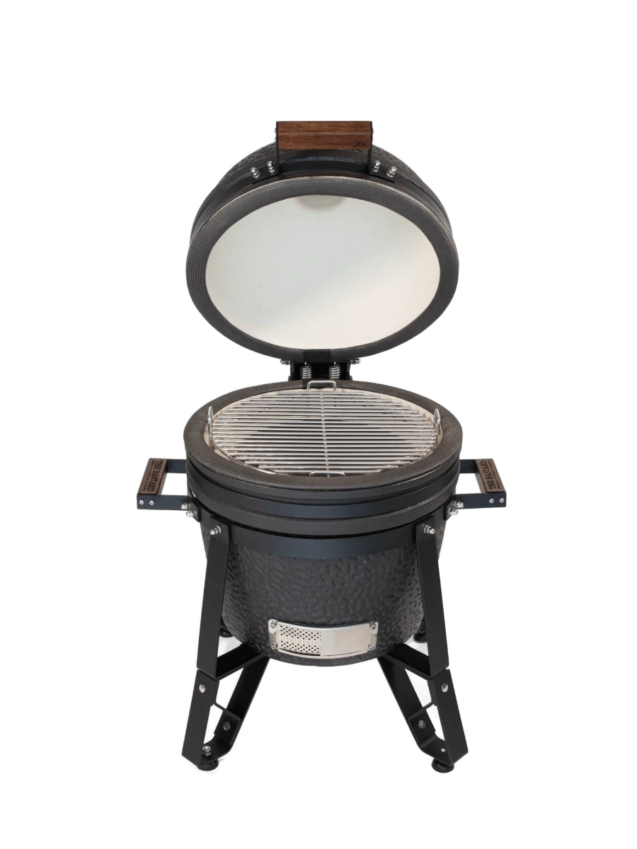 The Bastard Model 2022 Compact Urban Kamado Keramiek Matzwart - Afbeelding 3